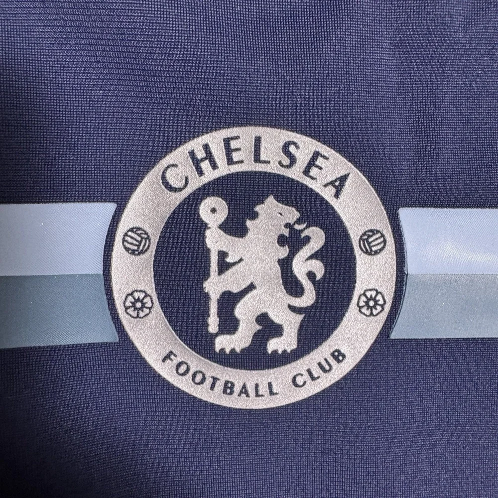 Nike Chelsea Football Club Jacket Mens L Obsidian Navy Blue AJ4067 Full Zip